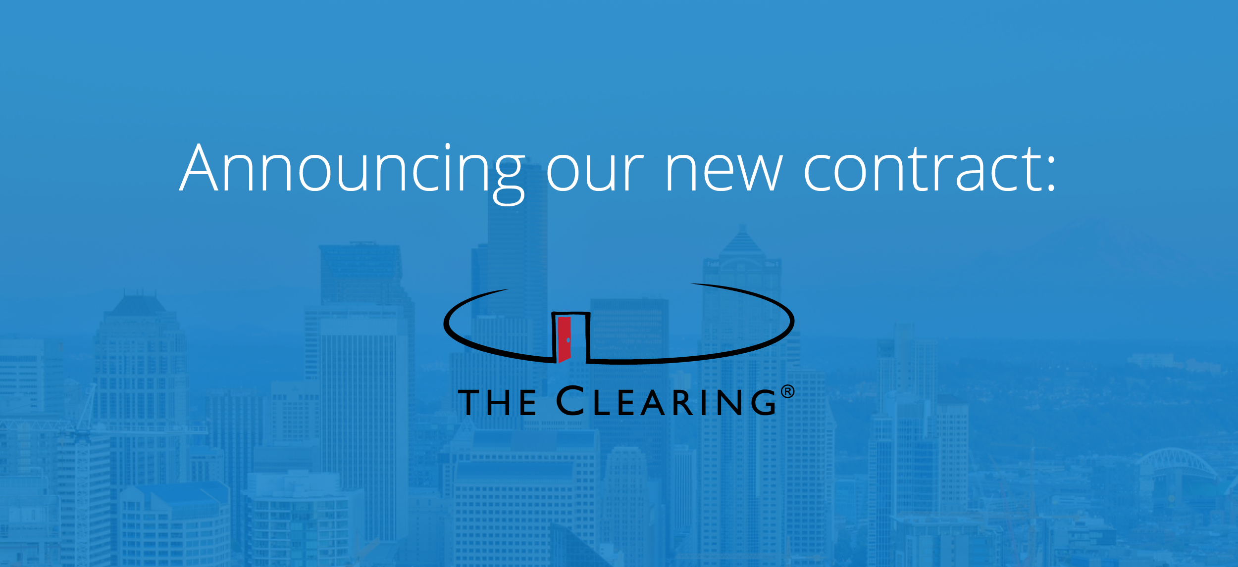 Announcing The Clearing: Our Newest Contract