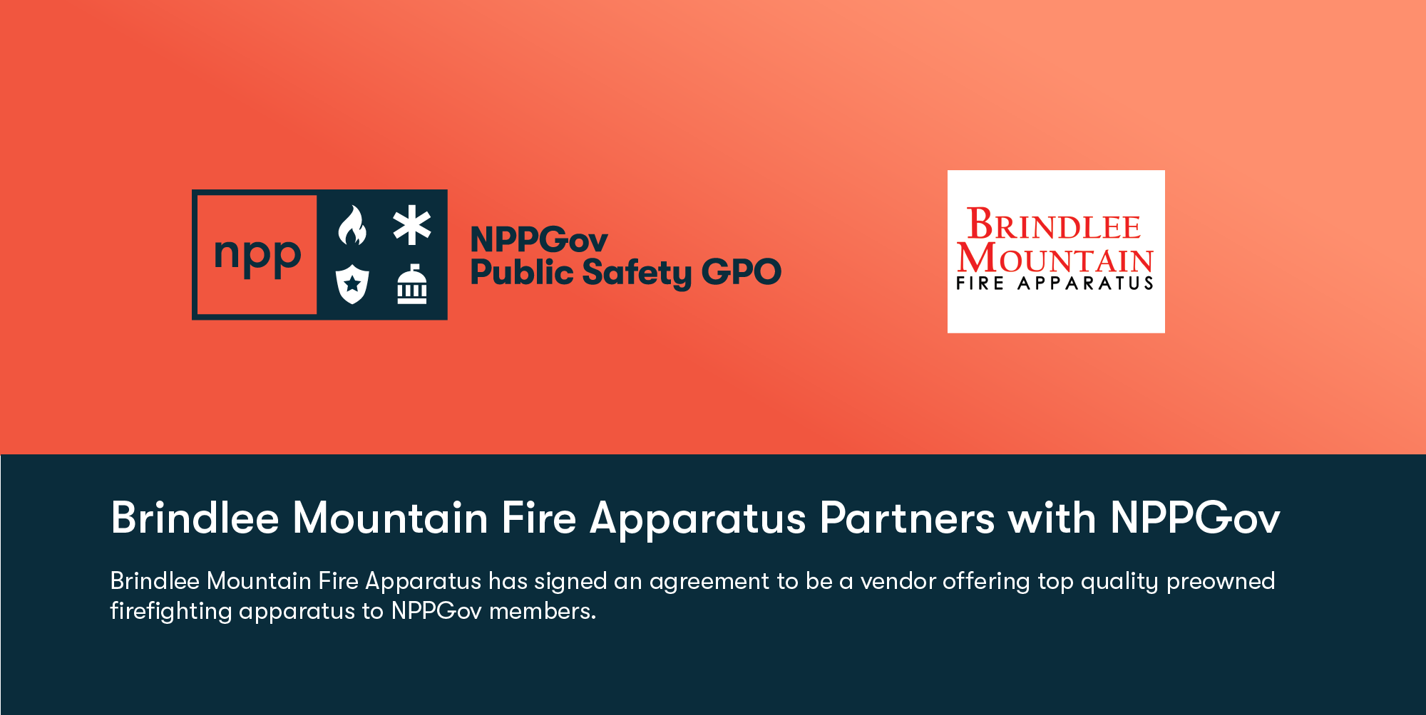 Brindlee Mountain Fire Apparatus Partners with NPPGov