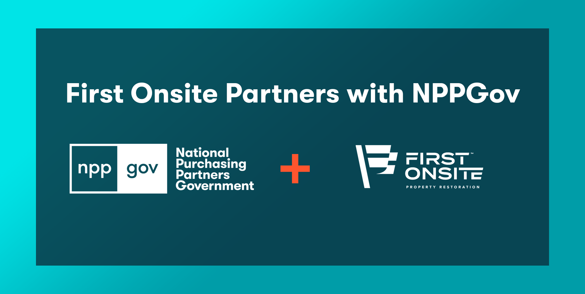 First Onsite Partners with NPPGov