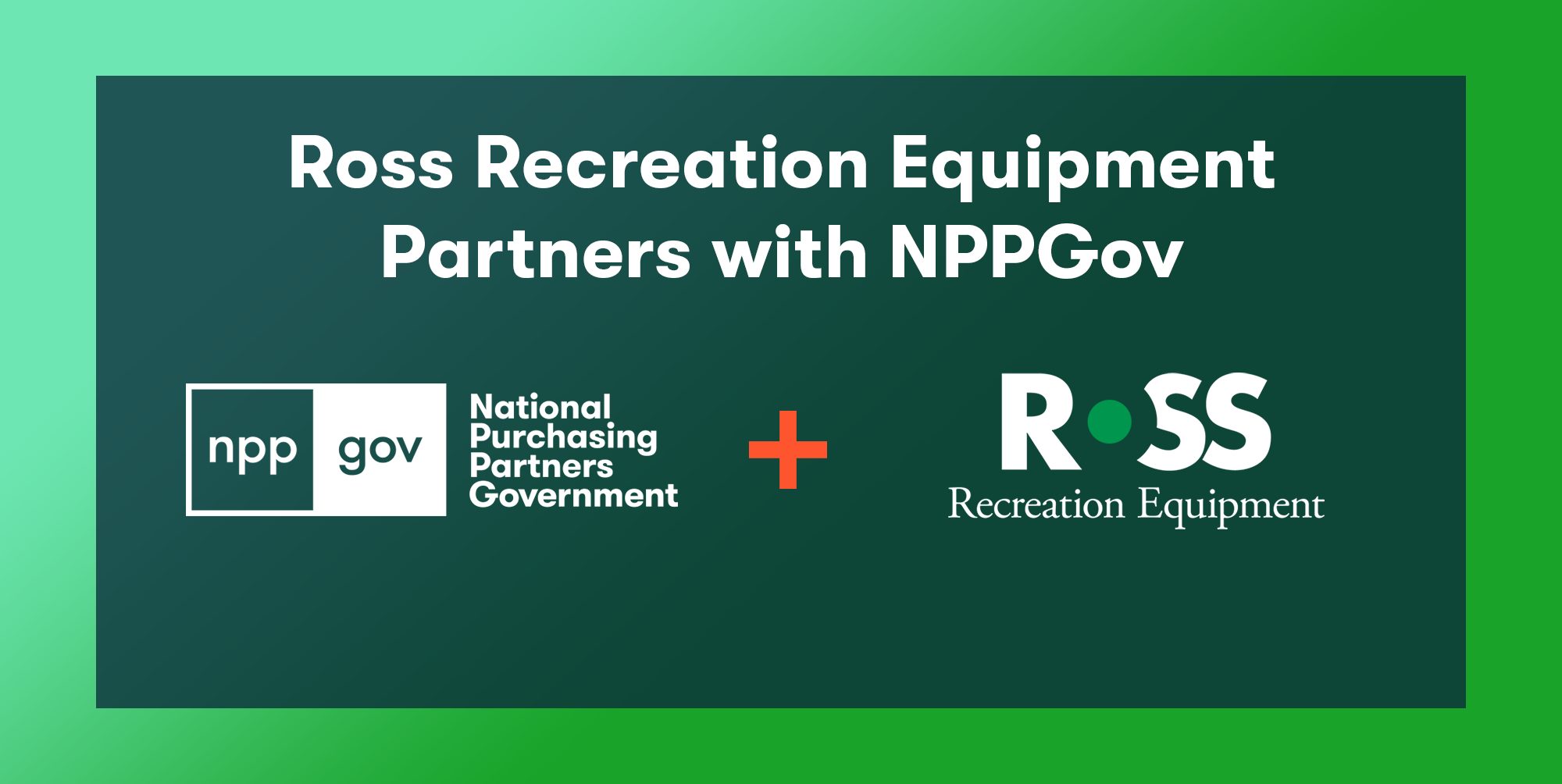 Ross Recreation Partners with NPPGov