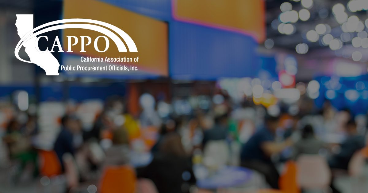 California Association of Public Procurement Officials Conference 2024